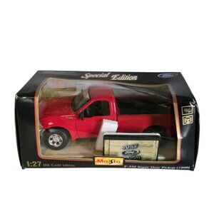 NWT Maisto Special Edition Vintage 1999 F-350 Super Duty Ford Pickup 1:27